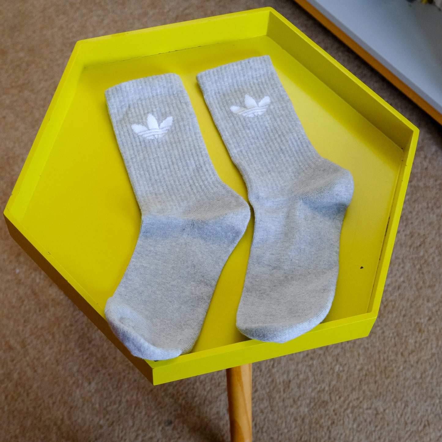 Adidas Crew Socks (design 3 - grey)