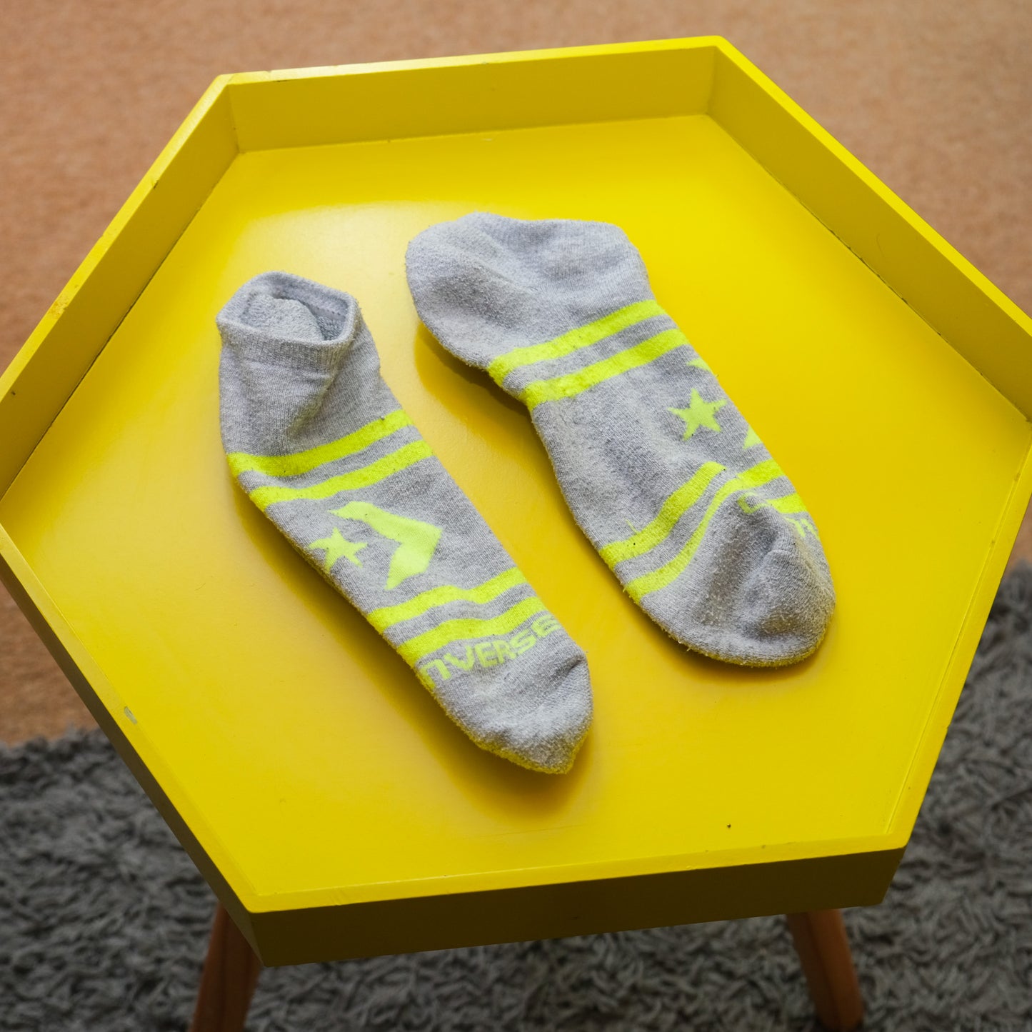 Grey Converse Ankle Socks