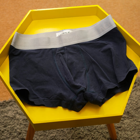 Dark Blue Lacoste Boxers