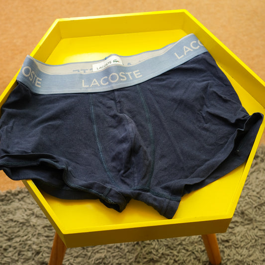 Dark Blue Lacoste Boxers